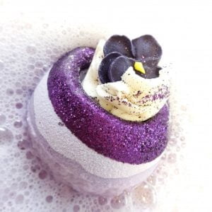 V Is For Violet Bath Bomb, 160g - Bomb Cosmetics