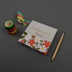 Bridesmaid's Notes Mini Notebook, IMM0B8 - Soul UK