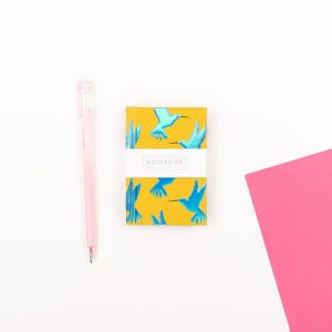 Mini Humming Bird Notebook - Wendy Jones Blackett, WJNBS02