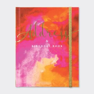 Pink Flame Address Book - Rachel Ellen Designs