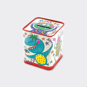 Monster Savings Money Box Tin - Rachel Ellen Designs