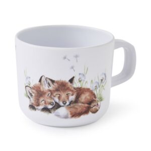 Wrendale Little Wren Baby Collection - Woodland Melamine Little Wren Handled Cup - Wrendale Designs